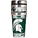 NCAA Michigan State Spartans Metallic Travel Tumbler, 16-Ounce