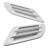 Universal Fit Air Flow Intake Hood Side Fender Vent Mesh Net Grille For Chrysler 200... by Astra Security