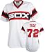 Carlton Fisk Majestic Throwback Replica Chicago White Sox Jersey