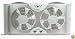 Holmes HAWF2043 Dual Blade Twin Window Fan with One Touch Thermostat