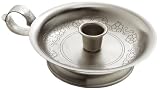 Laura Ashley Metal Candlestick Holder, Pewter