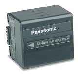Cheap Panasonic Lithium Ion 4-Hr & 30-Min 1360mAh Battery for PV-GS19, GS31, GS35, GS65, GS150 & GS250 Camcorders