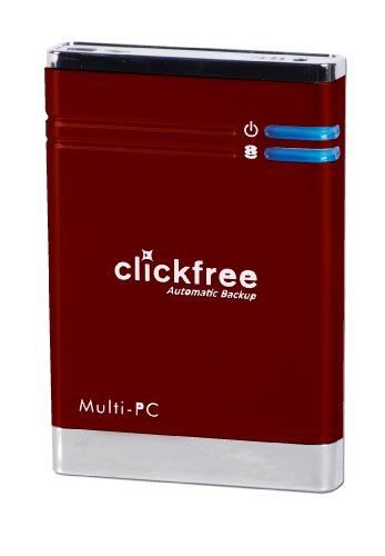 Clickfree 250GB Portable External Hard Drive HD225 Automatic Backup