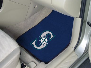 Seattle Mariners MLB Car Mats 2-PC Front