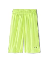 Sports: Nike Monster Mesh Boys Athletic Shorts (XSmall, VOLT/COOL GREY)