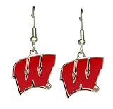 Wisconsin Badgers - NCAA Team Logo Dangler Earrings