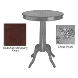 Pro Series Traditional Pub Table W/ Chess Inset (Traditional Mahogany Finish)