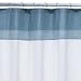 Home Color Block Shower Curtain - Blue