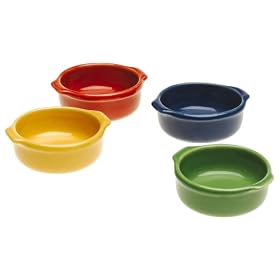 Emile Henry Assorted set of 4 Miniature Casserole Dishes by Emile Henry