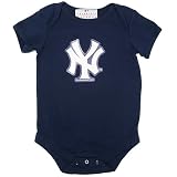 New York Yankees Newborn Logo Creeper by Pine Sports