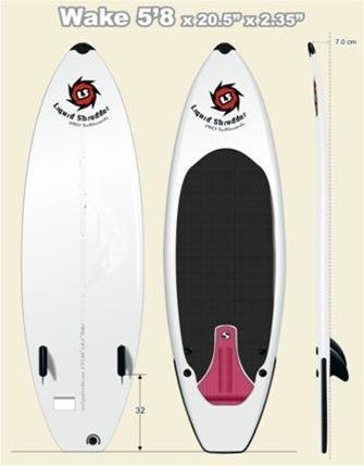 Liquid Shredder Surfboards Wakeboard Skurf