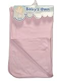 Cotton Receiving Blanket by Baby's Own - Pink - Not Applicable