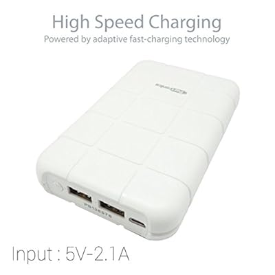 Portronics Power Brick 13000mAH Power Bank (White)