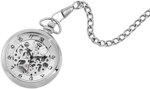 Herren Taschenuhr mechanisch mit Gangreserve mechanisch Taschenuhr