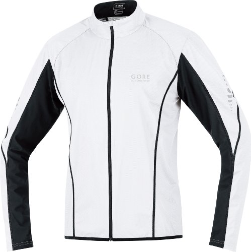 GORE RUNNING WEAR Herren Jacke Active Shell PULSE, white/black, M Preisvergleich