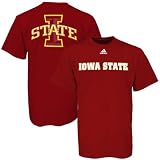 adidas Iowa State Cyclones Red Prime Time T-shirt