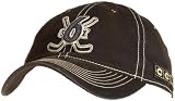 NHL Men's Detroit Red Wings Team Classics Slouch Flex Hat - Er07Z (Black, Small/Medium)