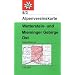 DAV Alpenvereinskarte 04/3 Wetterstein Mieminger Gebirge Ost 1 : 25 000: Topographische Karte mit Wegmarkierungen