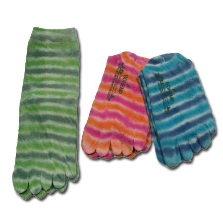 Cover image : GOHEMP(ゴーヘンプ) FIVE FINGER TYE DYE BORDER SOCKS ヘンプ コットン 5本指ソックス