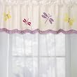 Dragonfly Butterfly Valance
