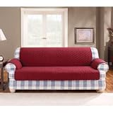 Sure Fit Furniture Friend Claret Red Loveseat Protector