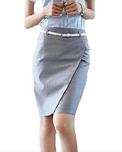 シンプル ラップ タイトスカート ベルト付き ミディ丈 通勤 ＯＬ 春 夏 オフィスカジュアル