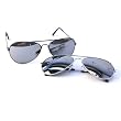 The Original Aviator - Full Mirror Lens 2-Pack - 1 Black/Mirror, 1 Silver/Mirror