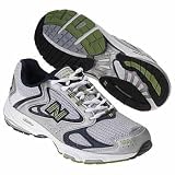  : New Balance Men's MR858 Running Shoe,Silver/Blue/Green,8 B