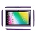 iRULU eXpro X1 7 Inch Google Android Tablet PC, 1024*600 Resolution, 8GB Nand Flash, Wi-Fi, Games, Dual Cameras (Purple)