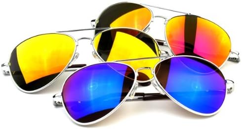 zeroUV® - Premium Full Mirrored Aviator Sunglasses w/ Flash Mirror Lens