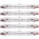 Triangle Bulbs T10359-5 (5 pack) - Q150T3/78MM, 150 Watt, J Type 78mm Double Ended T3, Halogen Light Bulb, 5  Pack