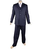 BJK Blue 3-Piece Suit with Shirt (Sizes 8 - 20)
