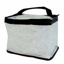 Clear Totes Train Case 7-1/2" L x 6-1/4" H x 5-1/2" D