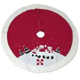 Mississippi State Bulldogs 48 NCAA College Snowman Christmas Tree Skirt - NCAA College Athletics