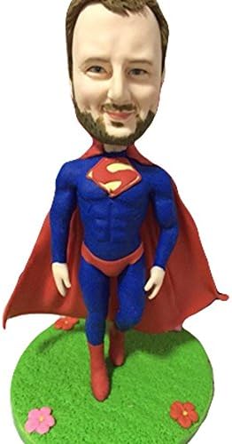 ModaDiy Custom Made Birthday Gift Cartoon Superman Cake Topper