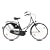 TEXO Nostalgisches 21000-0918120 Hollandrad 28 3-Gang R�cktrittbremsnabe