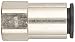 Legris 3014 60 11 Nickel-Plated Brass Push-to-Connect Fitting, Inline Connector, 3/8