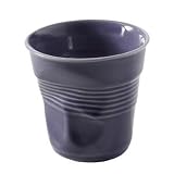 Revol Froisses 6.25 oz. Crumpled Cappuccino Tumbler, Violet
