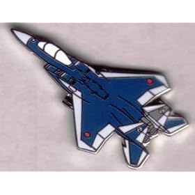 Aircraft Pins�wF-15DJ�s�퓬�@�t�x�s���o�b�W/�q��Ղő�l�C!