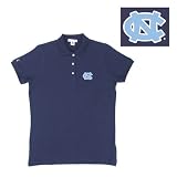 North Carolina Tar Heels NCAA Classic Pique Polo Shirt for Women (Navy)