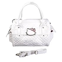 Hello Kitty Shopping Bag Handbag Tote Purse White