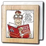 So, Why Read It - 6 Inch Tile Napkin Holder