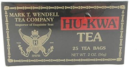HU-KWA Lapsang Souchong Pine Smoked Black Tea, 2oz (56g), 25 Count Tea Bags
