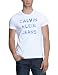 Calvin Klein Jeans Herren Shirt/ T-Shirt CMP38N JY600, Gr. 50 (XL), Weiß (001)