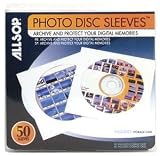 Allsop 28889 50-Pack Protective CD DVD Sleeves