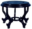Elegant oriental wooden stand - no rim