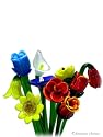 12" Murano Glass Flower Bouquet