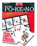Jumbo Pokeno Game with Jumbo Index Playing Cards and Free Bookmark, Magnifier, Ruler. (Magnifier Valued At $2.99)