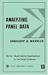 Analyzing Panel Data (Quantitative Applications in the Social Sciences)