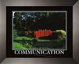 Motivational - Communication Motivational Framed Art Poster Print, 16x13